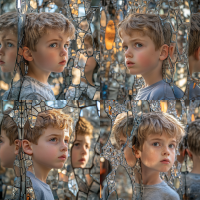 ucsbmat255_a_house_of_mirrors_in_mosaic_pattern_reflecting_boys_1e10ed58-0fb9-4179-81a1-a1c5a7a06818.png
